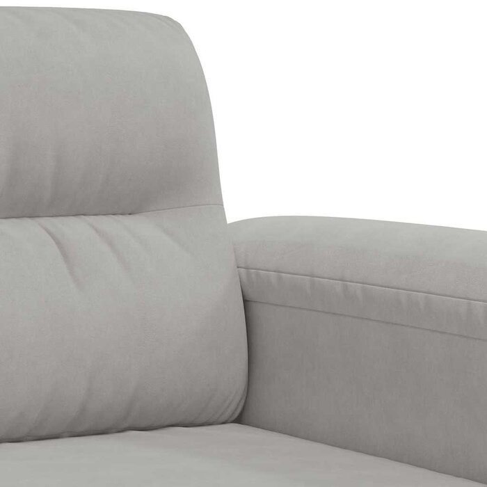 Vidaxl Sofa trzyosobowa 180 cm ciemnoszara - 89% taniej