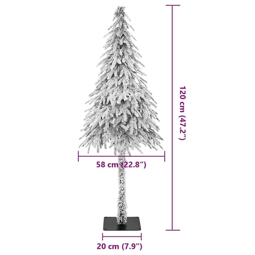 Vidaxl Nowoczesna biała choinka 120 cm - 72% taniej