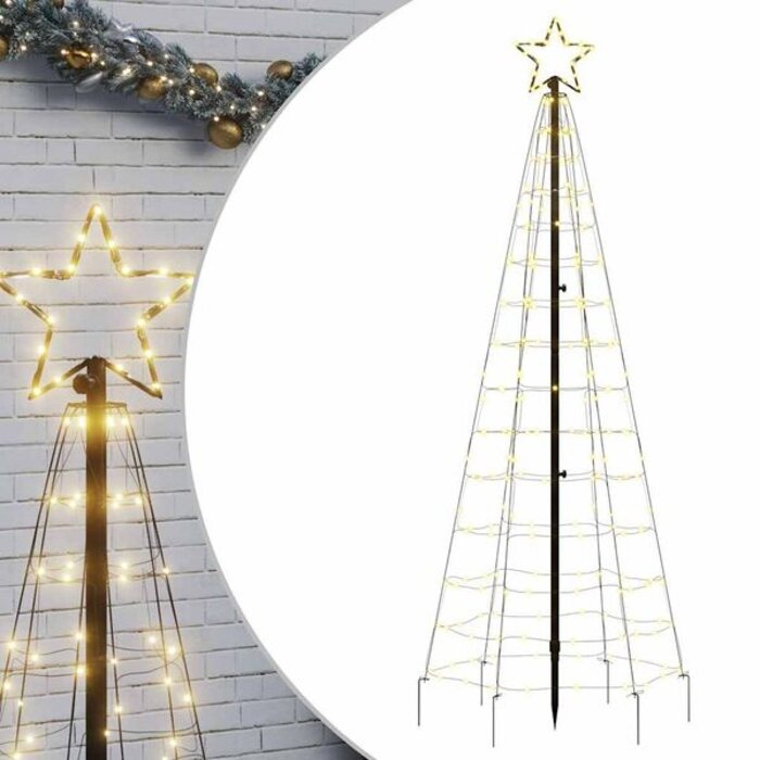 Vidaxl Świetlna choinka LED 180 cm 220 diod - 32% taniej