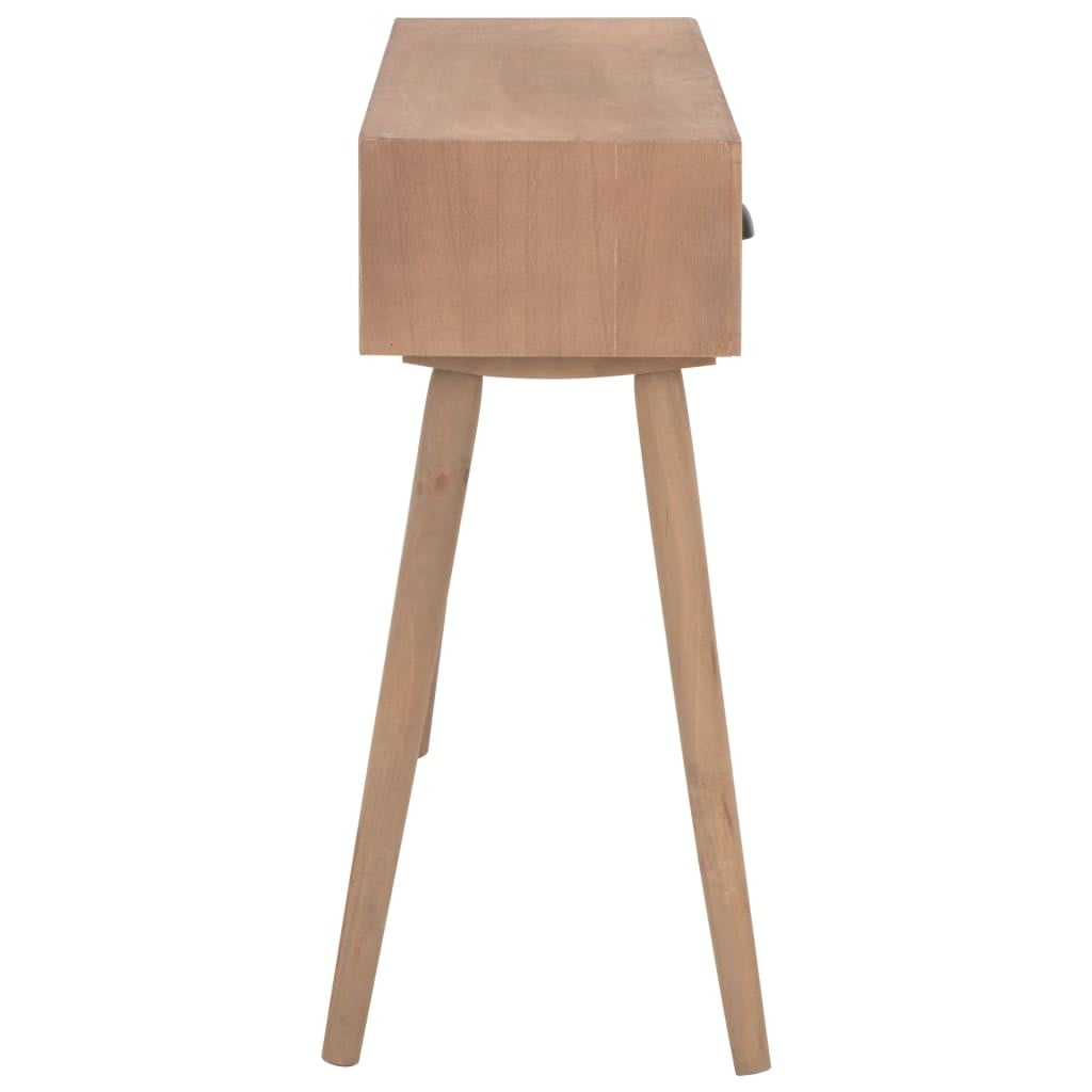 Vidaxl Rustykalna konsola z 3 szufladami 100x30 cm - 77% taniej