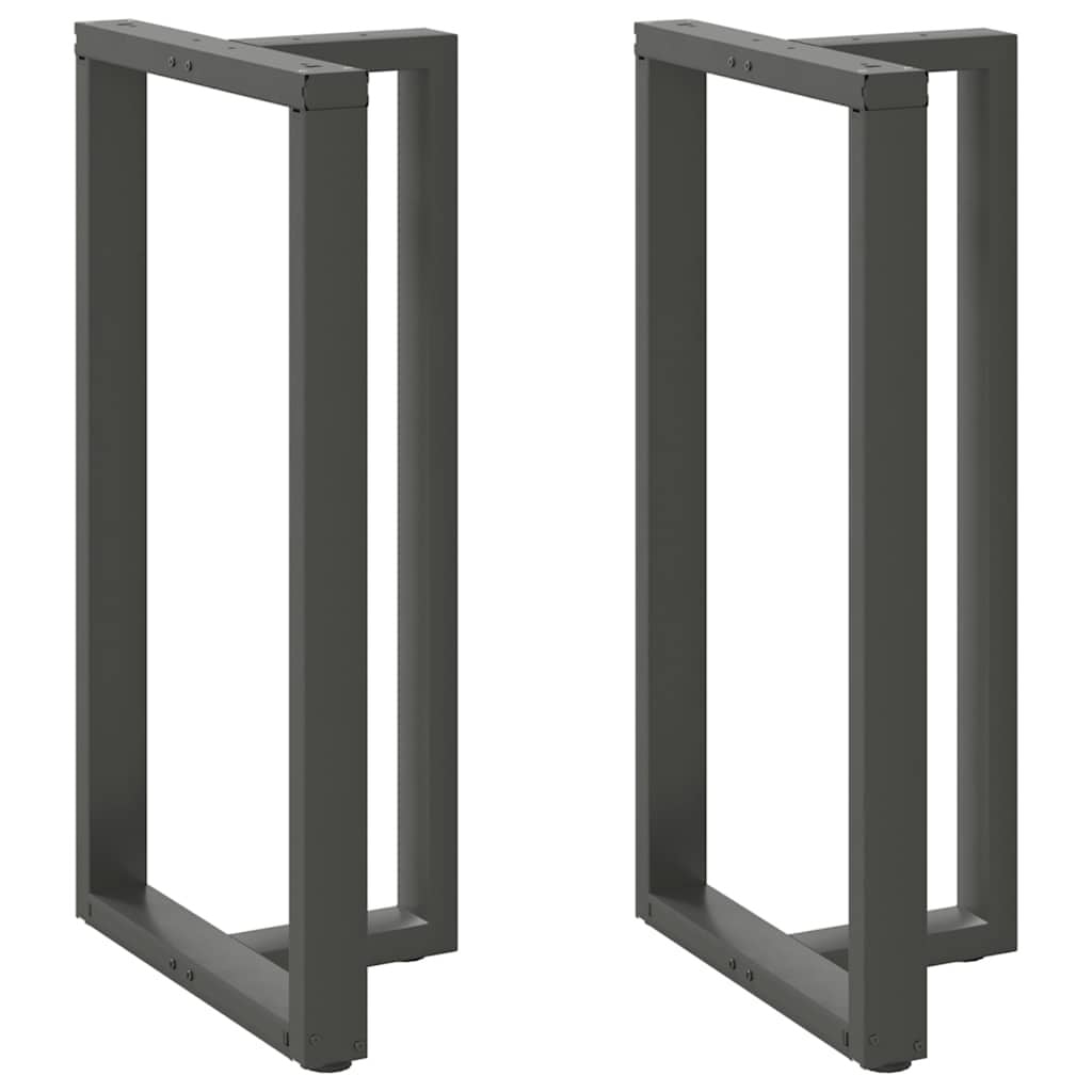 Vidaxl Nogi do stołu barowego w kształcie T 60x35x110 cm antracyt - 87% taniej