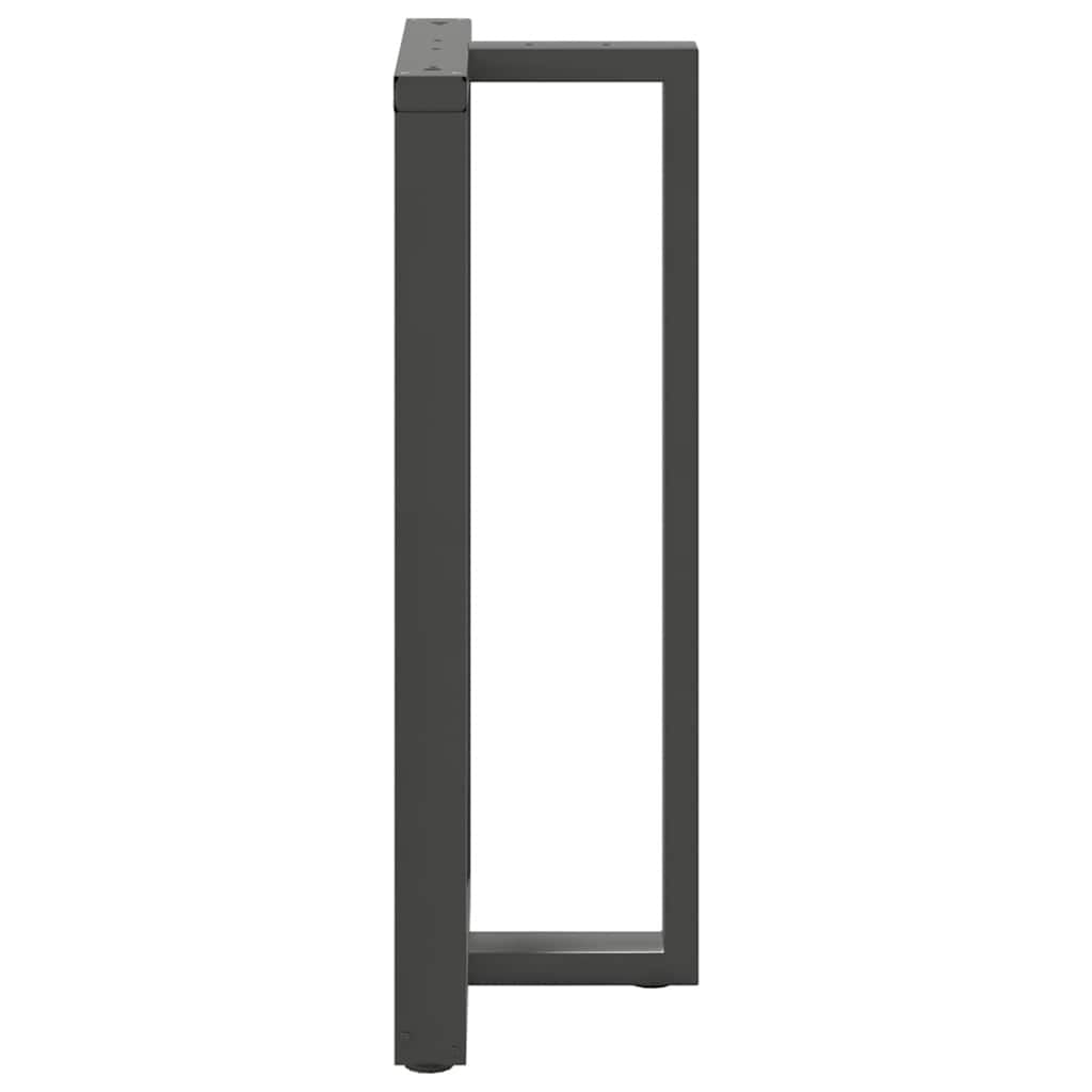 Vidaxl Nogi do stołu barowego w kształcie T 60x35x110 cm antracyt - 87% taniej