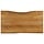 Blat z litego drewna mango 100x60 cm - naturalna krawędź - 79% taniej