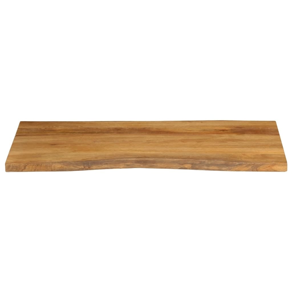 Vidaxl Blat z litego drewna mango 100x60 cm - naturalna krawędź - 79% taniej