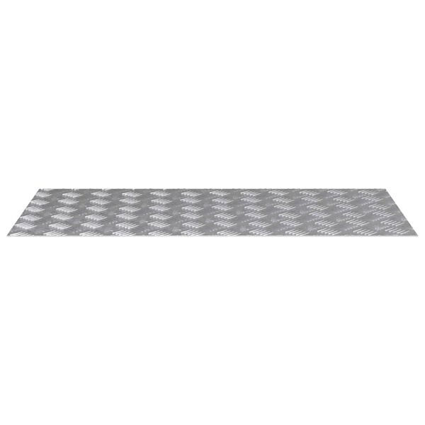 Vidaxl Aluminiowe płyty ryflowane 100x50 cm 4 szt. - 87% taniej