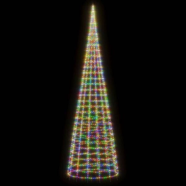 Vidaxl LED choinka na maszt 800 cm 3000 diod - 88% taniej