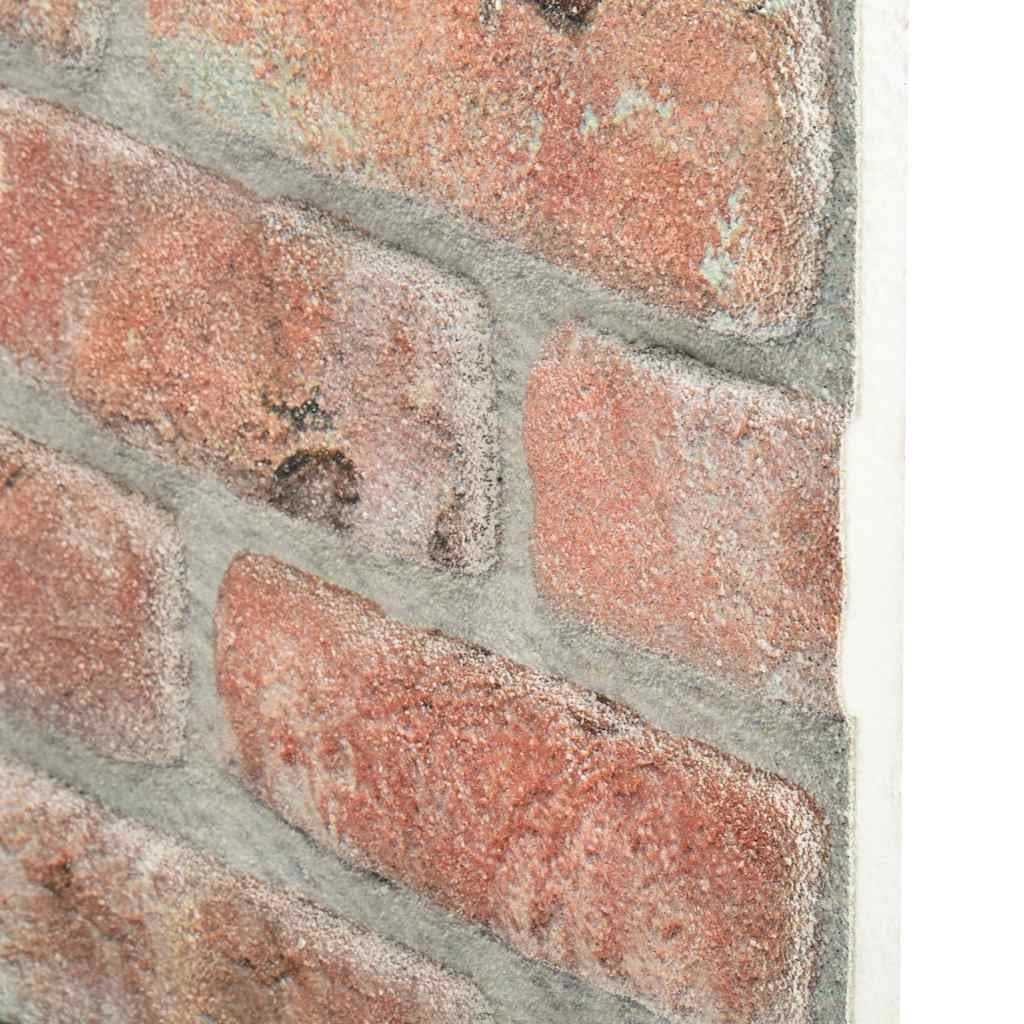 Vidaxl Panele ścienne 3D czerwona cegła EPS 100x50 cm 10 sztuk - 78% taniej