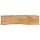 Blat z litego drewna mango 180x40 cm - 82% taniej