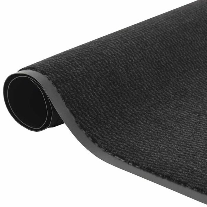 Vidaxl Wycieraczka pod drzwi 115x300 cm czarna - 78% taniej