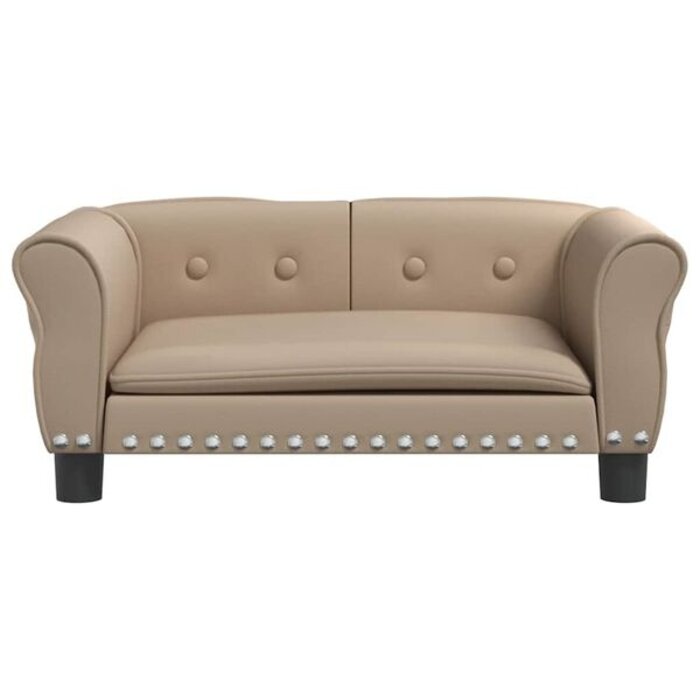 Vidaxl Stylowa kanapa dla psa 70x45cm Cappuccino - 78% taniej
