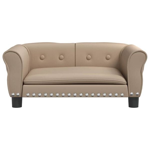 Vidaxl Stylowa kanapa dla psa 70x45cm Cappuccino - 78% taniej