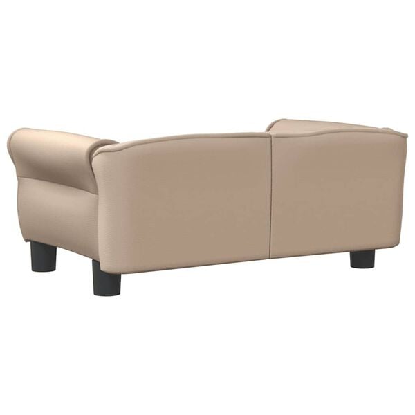 Vidaxl Stylowa kanapa dla psa 70x45cm Cappuccino - 78% taniej