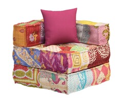 Vidaxl Pufa modułowa patchworkowa 70x70x56 cm - 36% taniej