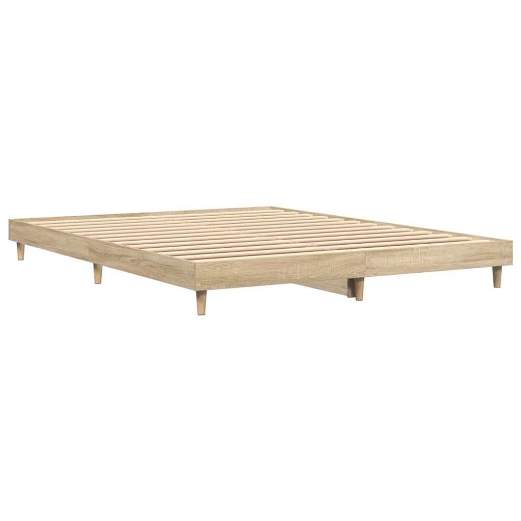 Vidaxl Rama łóżka 160x200 cm dąb sonoma - 81% taniej