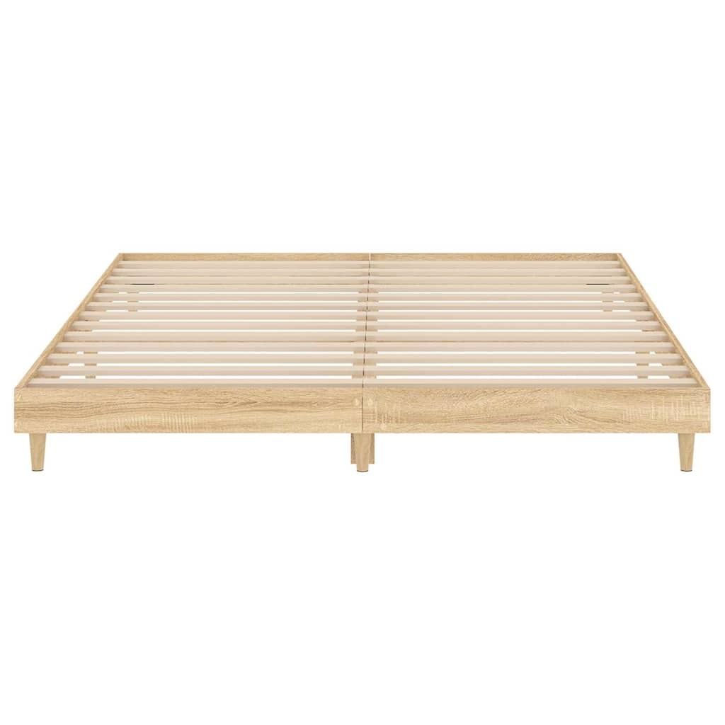 Vidaxl Rama łóżka 160x200 cm dąb sonoma - 81% taniej