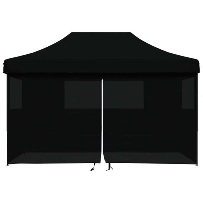 Vidaxl Składany namiot imprezowy pop-up 440x292 cm - czarny - 79% taniej