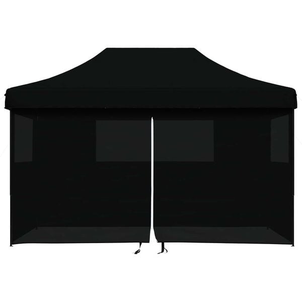 Vidaxl Składany namiot imprezowy pop-up 440x292 cm - czarny - 79% taniej