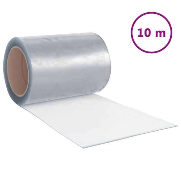 Vidaxl Kurtyna paskowa PVC 300 mm x 2,6 mm 10 m - 68% taniej
