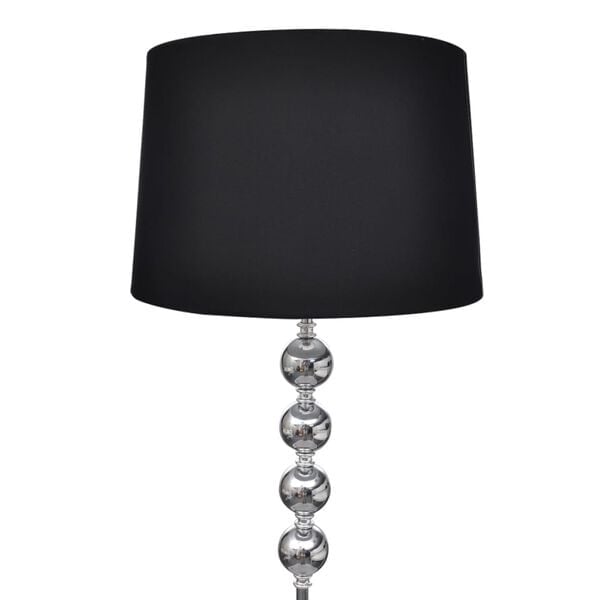 Vidaxl Lampa podłogowa Eleganza 156 cm czarna - 74% taniej