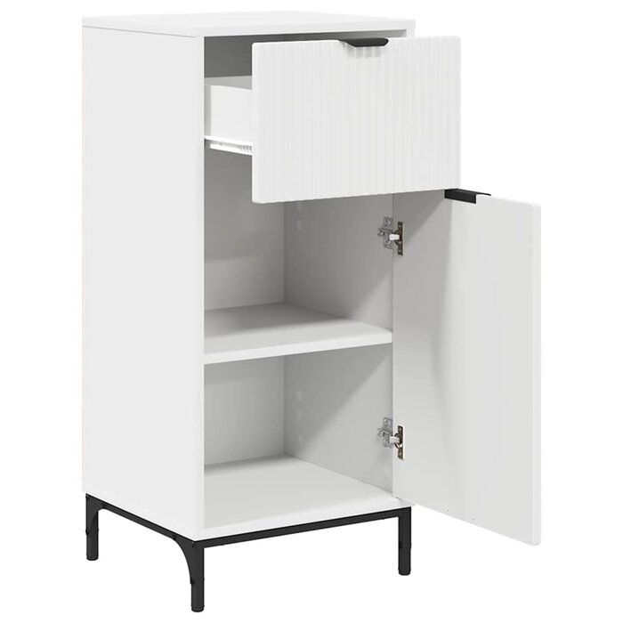 Vidaxl Biała szafka łazienkowa z szufladą 39,5x36x88 cm - 79% taniej