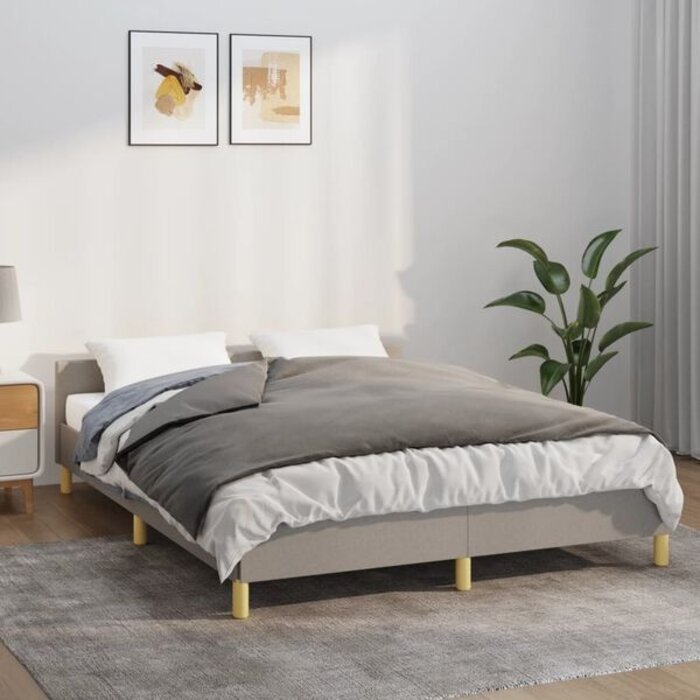Vidaxl Koc obciążeniowy 122x183 cm 5 kg szary - 73% taniej