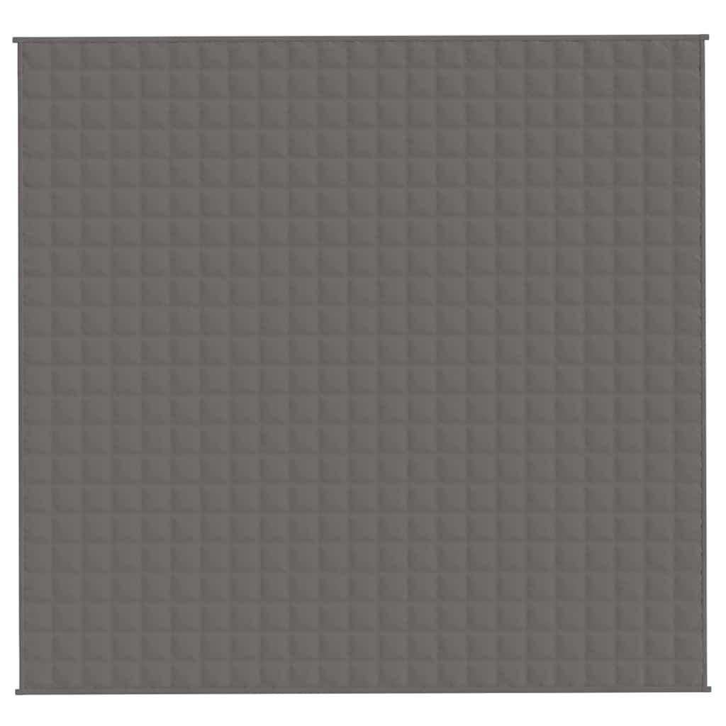 Vidaxl Koc obciążeniowy szary 220x235 cm 15 kg - 73% taniej