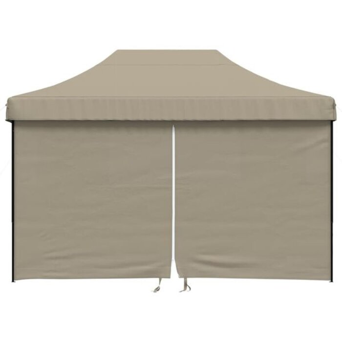 Vidaxl Składany namiot ogrodowy pop-up 410x279cm taupe - 78% taniej