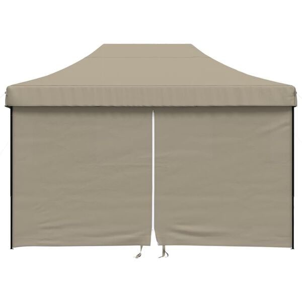 Vidaxl Składany namiot ogrodowy pop-up 410x279cm taupe - 78% taniej