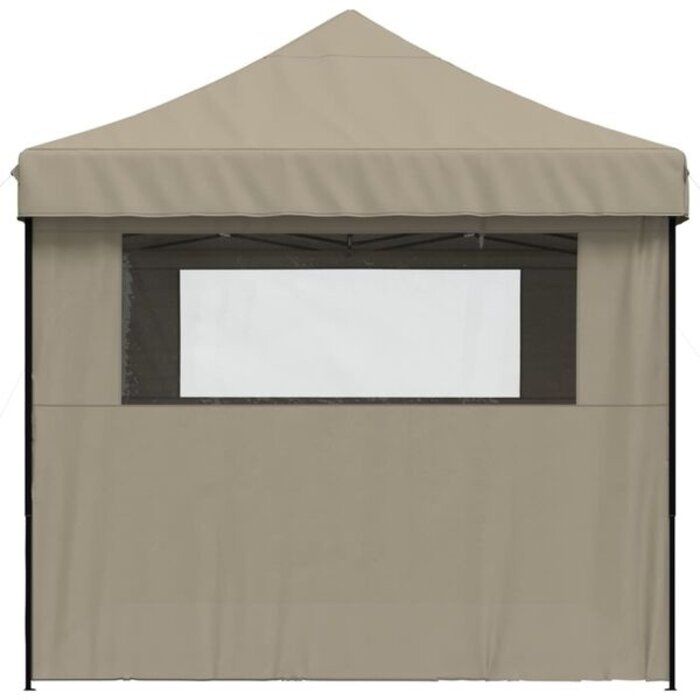 Vidaxl Składany namiot ogrodowy pop-up 410x279cm taupe - 78% taniej