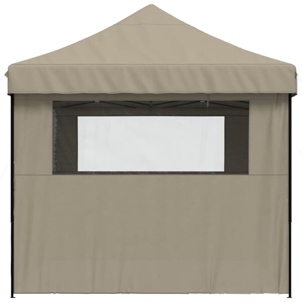 Vidaxl Składany namiot ogrodowy pop-up 410x279cm taupe - 78% taniej
