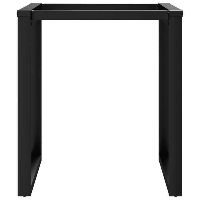 Vidaxl Industrialne nogi do stołu typu O 60x60x73 cm, czarne - 77% taniej