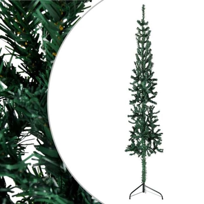 Półchoinka sztuczna 120 cm zielona - Nowa - 1% taniej