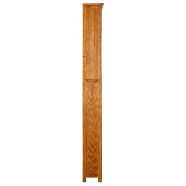 Regał dębowy 7 półek 90x200 cm - 86% taniej