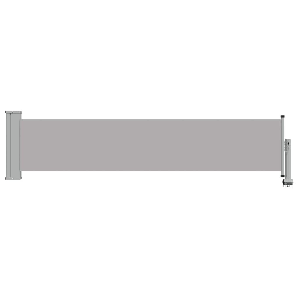 Wysuwana osłona balkonowa 60x300 cm szara - 78% taniej