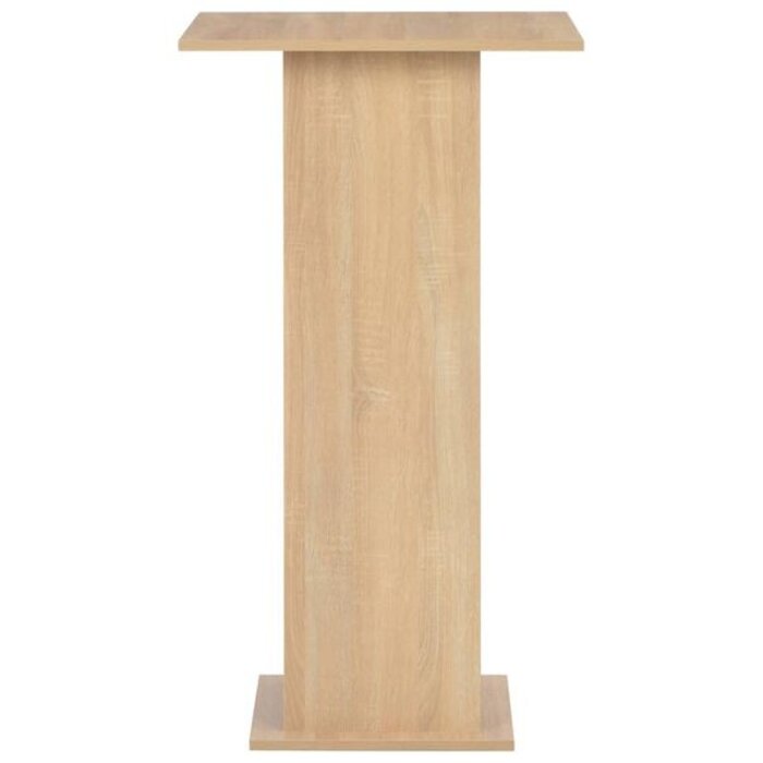 Stolik barowy 60x60x110 cm dąb - 84% taniej