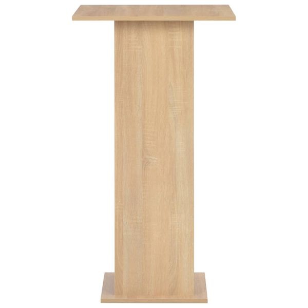 Stolik barowy 60x60x110 cm dąb - 84% taniej