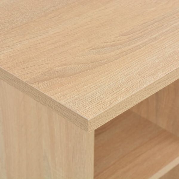 Stolik barowy 60x60x110 cm dąb - 84% taniej