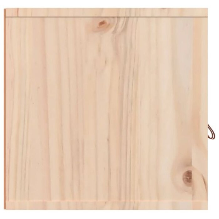 Szafka wisząca z litego drewna 80x30x30 cm - 85% taniej