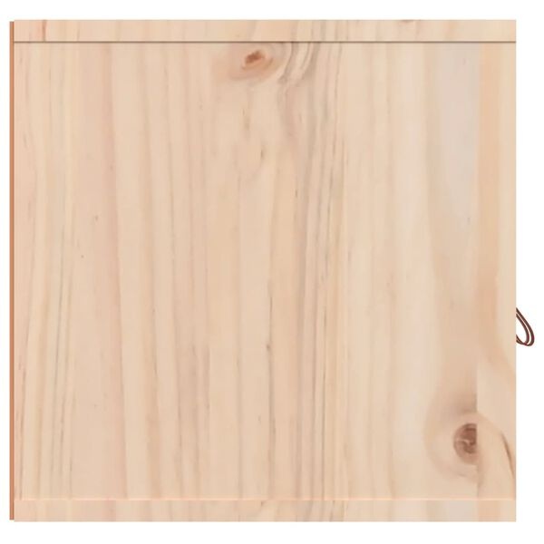 Szafka wisząca z litego drewna 80x30x30 cm - 85% taniej