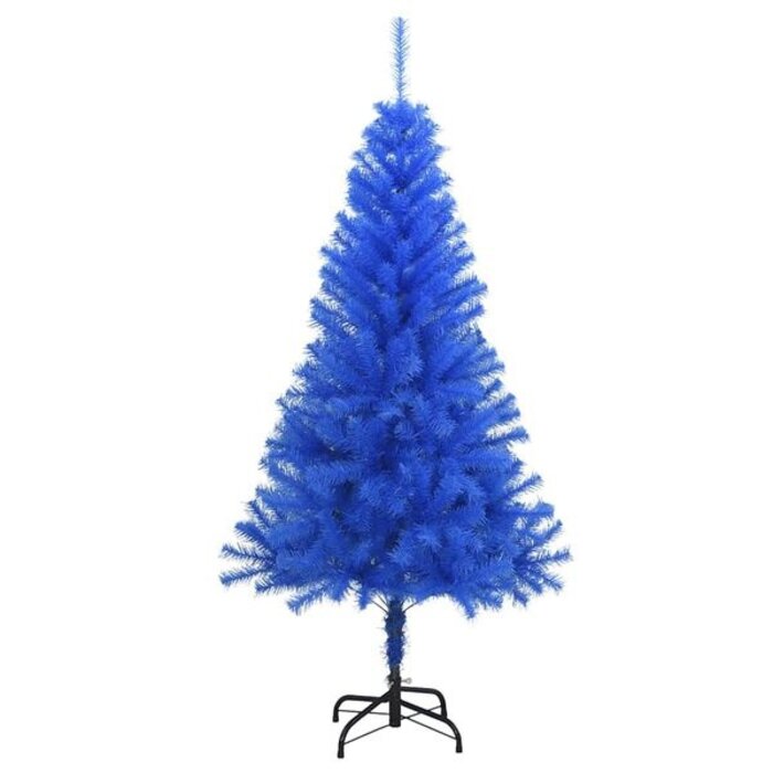Niebieska choinka sztuczna 150 cm - PVC - 66% taniej