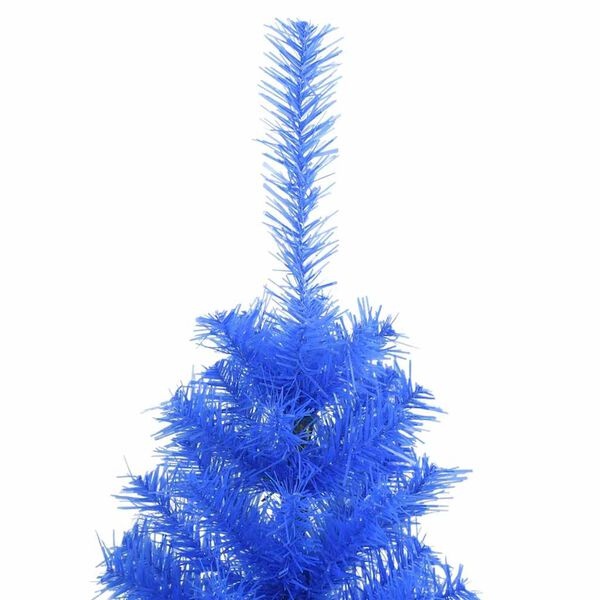 Niebieska choinka sztuczna 150 cm - PVC - 66% taniej