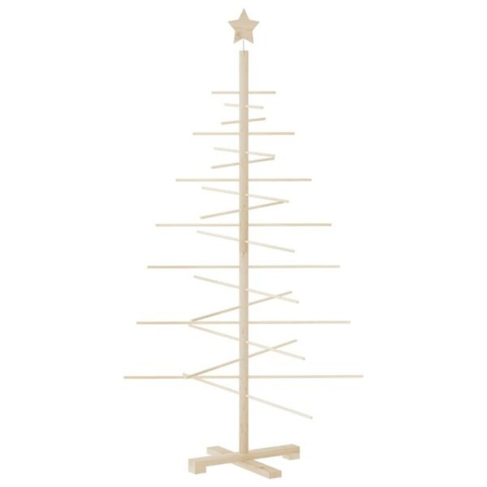 Drewniana choinka 150 cm z bambusa i sosny - 68% taniej