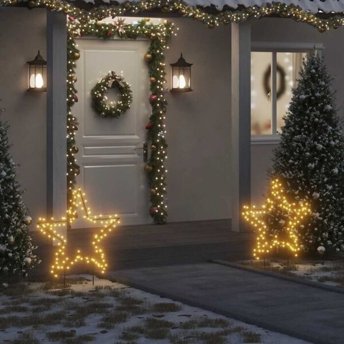 Świąteczna gwiazda LED 85 cm - 71% taniej