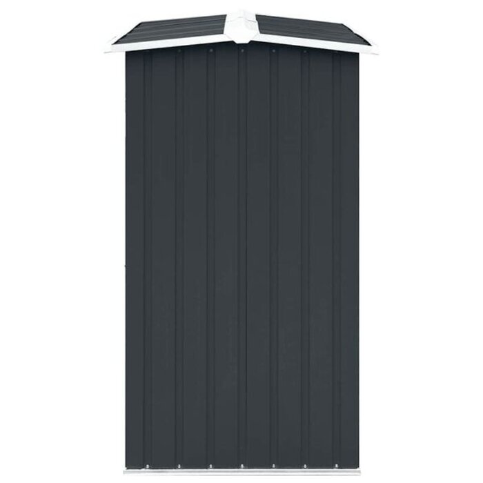 Szopa na drewno 172x91x154 cm antracytowa - 86% taniej