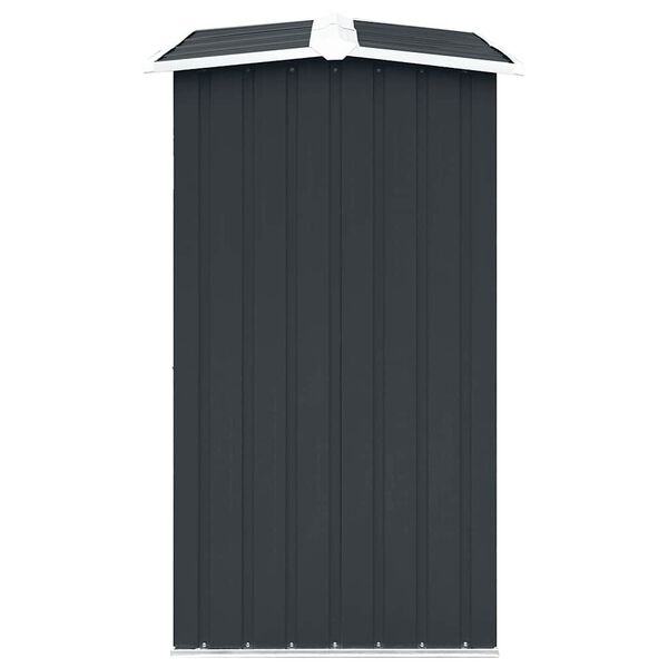 Szopa na drewno 172x91x154 cm antracytowa - 86% taniej