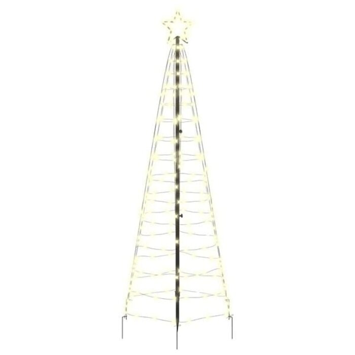 Świetlna choinka LED 250 cm, 390 lampek - 44% taniej
