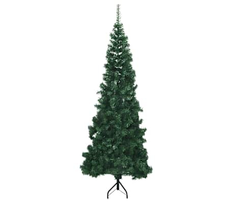 Sztuczna choinka narożna 240 cm zielona - 78% taniej