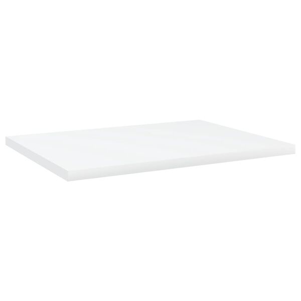 Zestaw 4 półek ściennych 40x30 cm - białe - 65% taniej