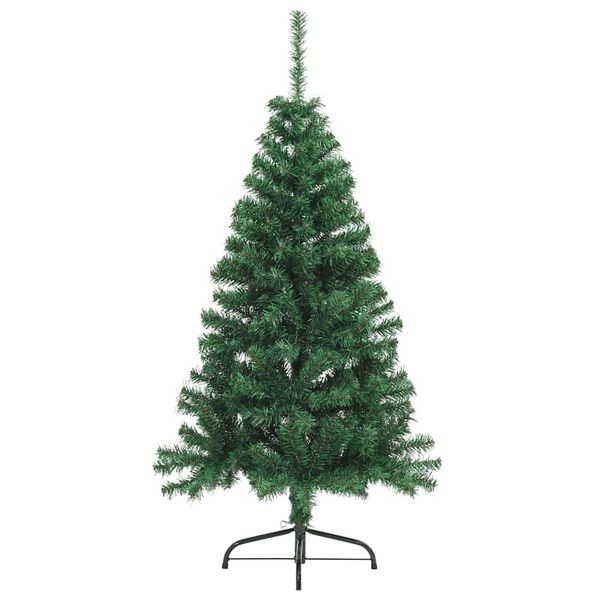 Sztuczna choinka przyścienna 150 cm - PVC - 53% taniej