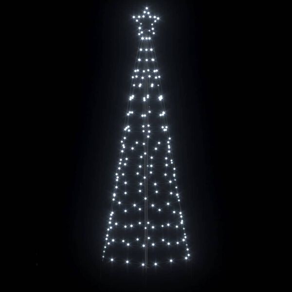 Choinka LED 250 cm 390 diod zimna biel - 78% taniej